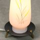 Mid-Century Italian Brass and Opaline Table Lamp