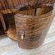 Art Decò dressing table in walnut root with mirror