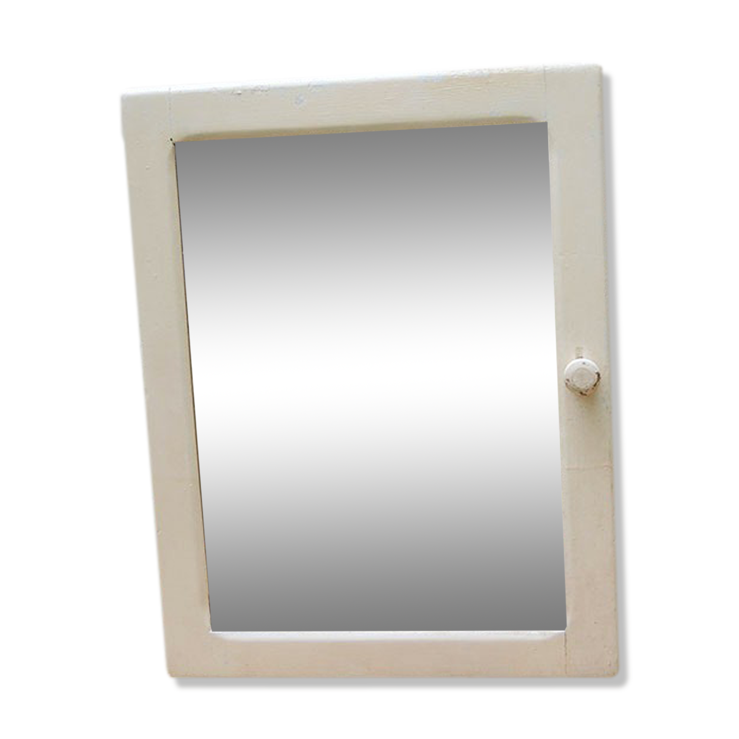 Old medicine cabinet with mirror