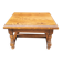 Petit tabouret en bois massif vintage
