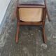Set of six vintage teak dining chairs
