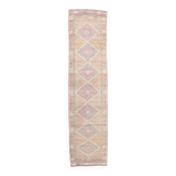 3x12 vintage oriental runner rug, 86x351cm