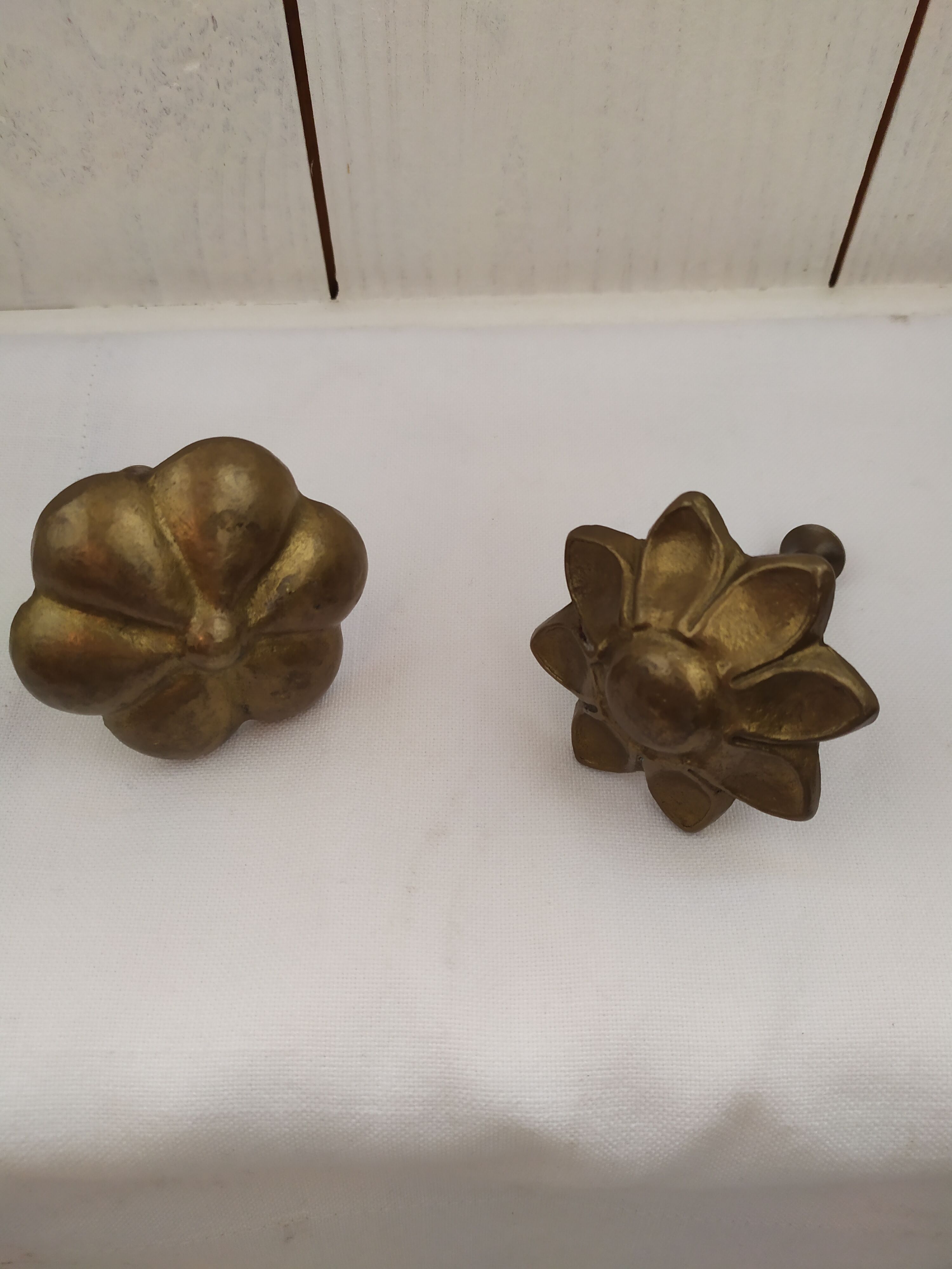 Ancient Bronze Stamp Footprints