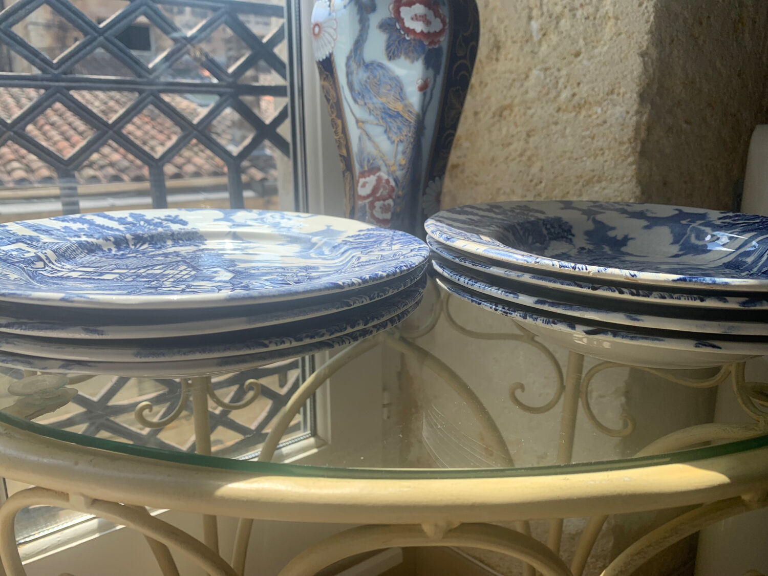 Villeroy & Boch "blue castle" breakfast service