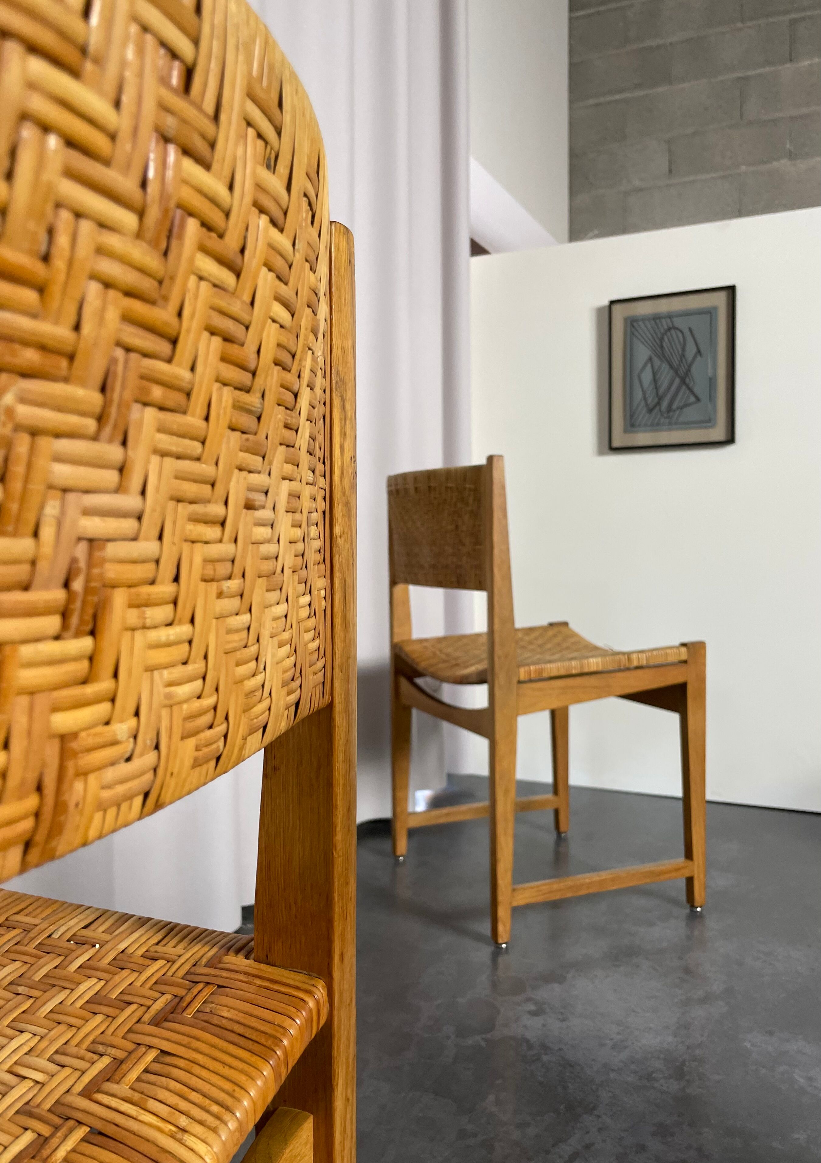 Set of four Danish dining chairs by Hvidt & Molgaard