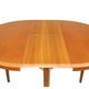 Table de salle à manger extensible scandinave en teck