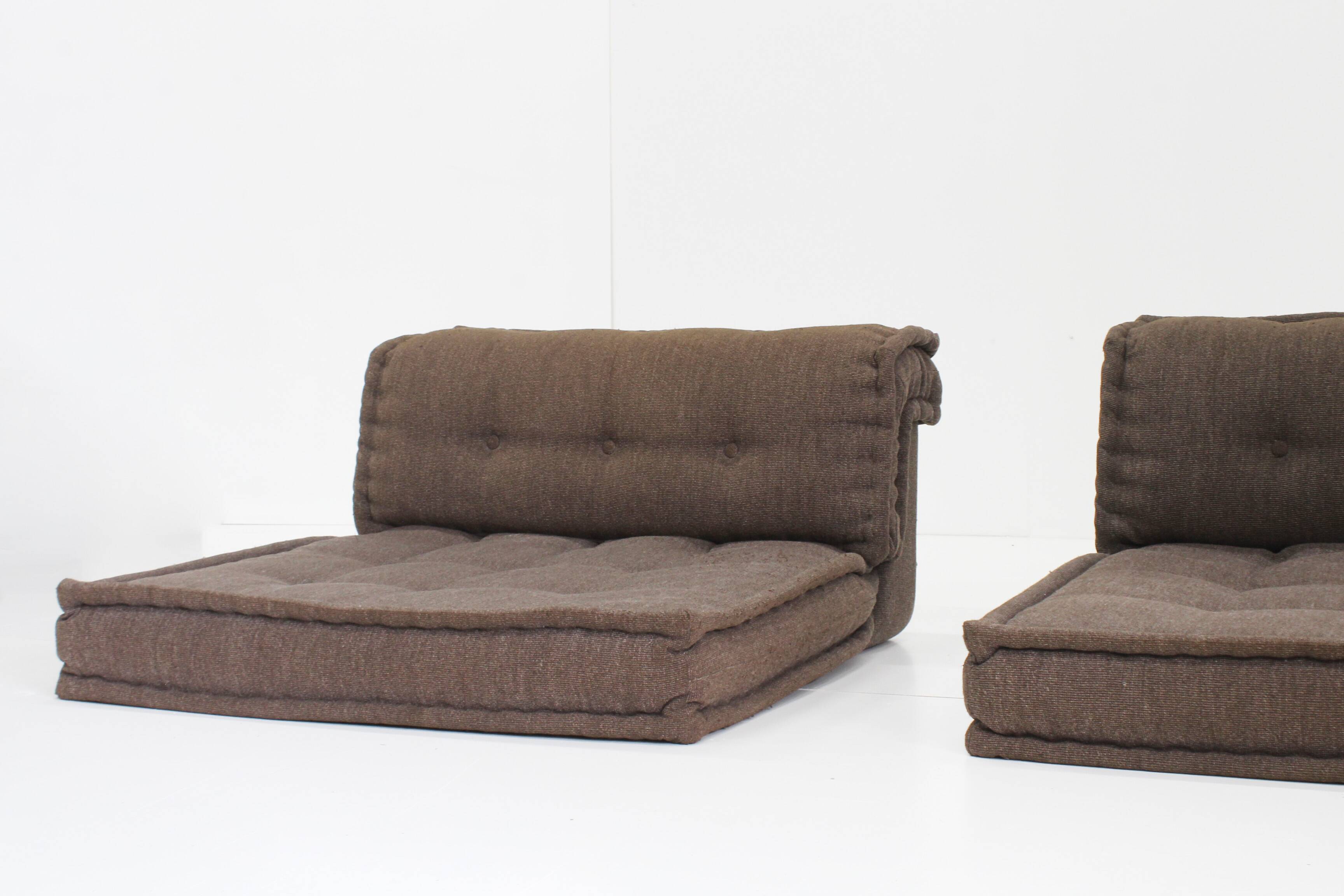 Vintage Roche Bobois Mah Jong sofa design by Hans Hopfer