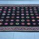 Tapis noir anatolien oushak kilim 305 x 173 cm