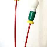 Multicolored Memphis style floor lamp