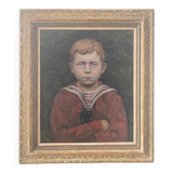 Portrait ancien de jeune homme