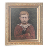 Portrait ancien de jeune homme