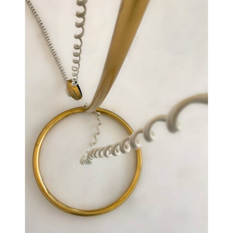 Floor lamp in Murano glass by Venini, Italy 1960s