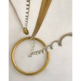 Floor lamp in Murano glass by Venini, Italy 1960s