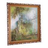 Grand  tableau paysage