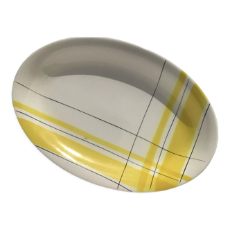 Oval flat Salins Montreal yellow tiles