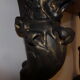 Console en marbre sur pieds lions