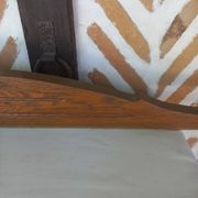 Oak pediment