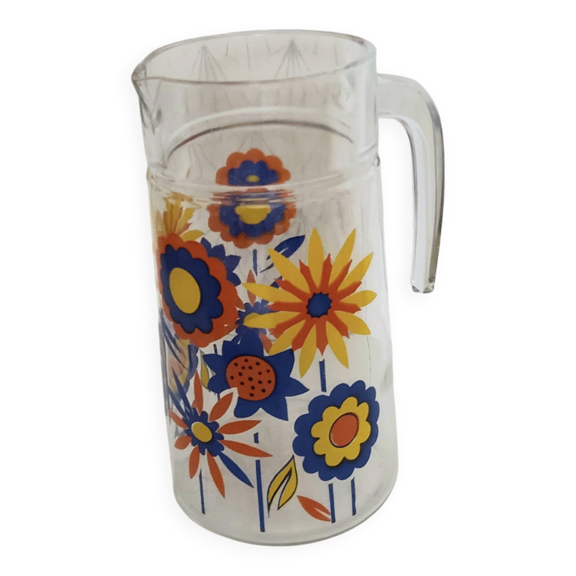 Vintage flower carafe