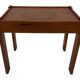 Vintage set of 3 side tables nesting pine wood 60s