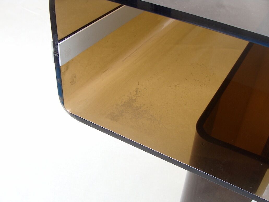 Plexiglas desk 1970