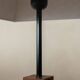 Postmodern Adjustable Wood Floor Lamp by Bellino, 1990s