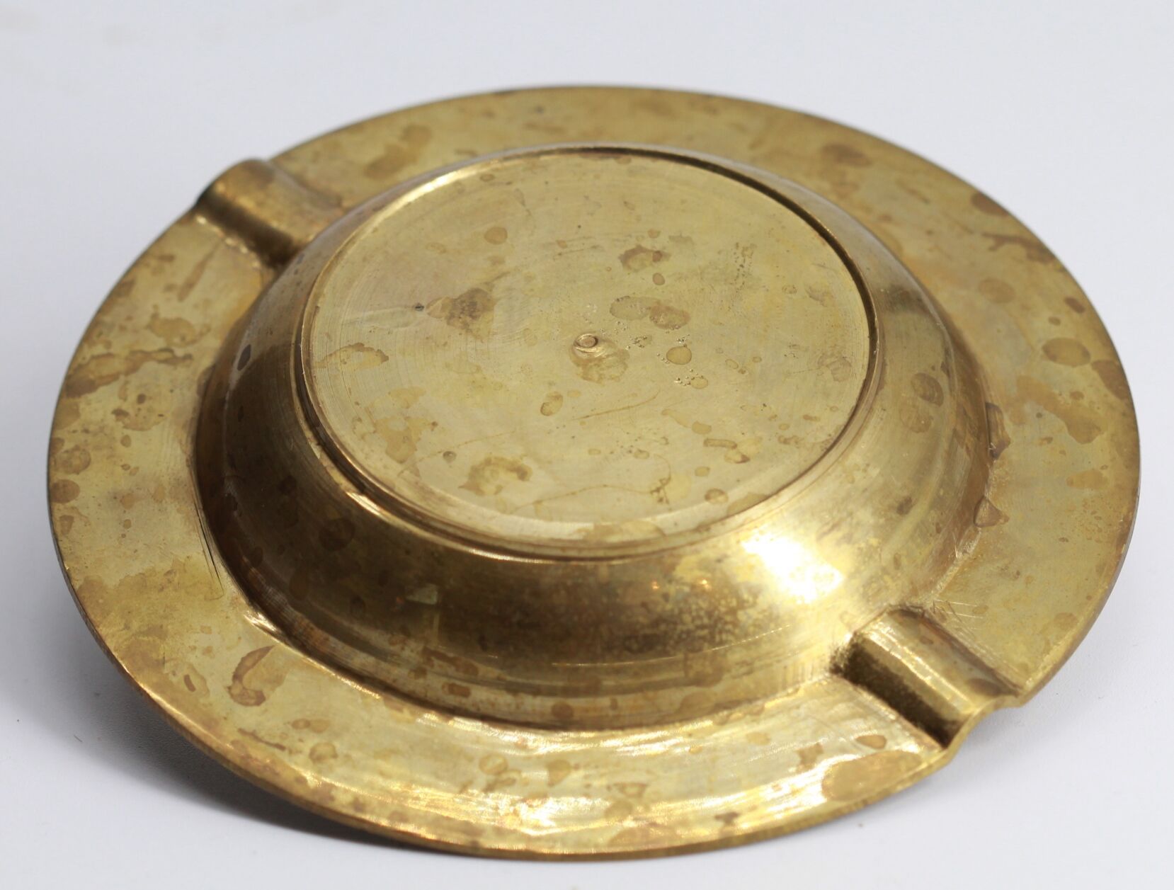 Brass ashtray