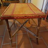 Rattan coffee table