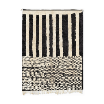 Modern Moroccan carpet white contemporary art 280x370cm