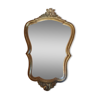 Baroque style mirror, 38x24 cm