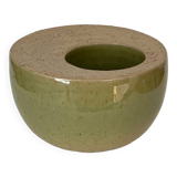Empty pocket / ashtray in enamelled stoneware from the 80s