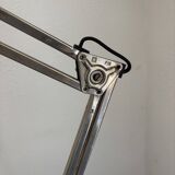 Vintage 1970 Lival P12 architect lamp Finland red steel - 65 cm