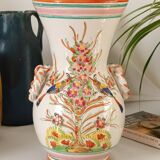 Handmade vintage ceramic vase from Italy.