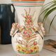 Vase faïence Italie fait main vintage