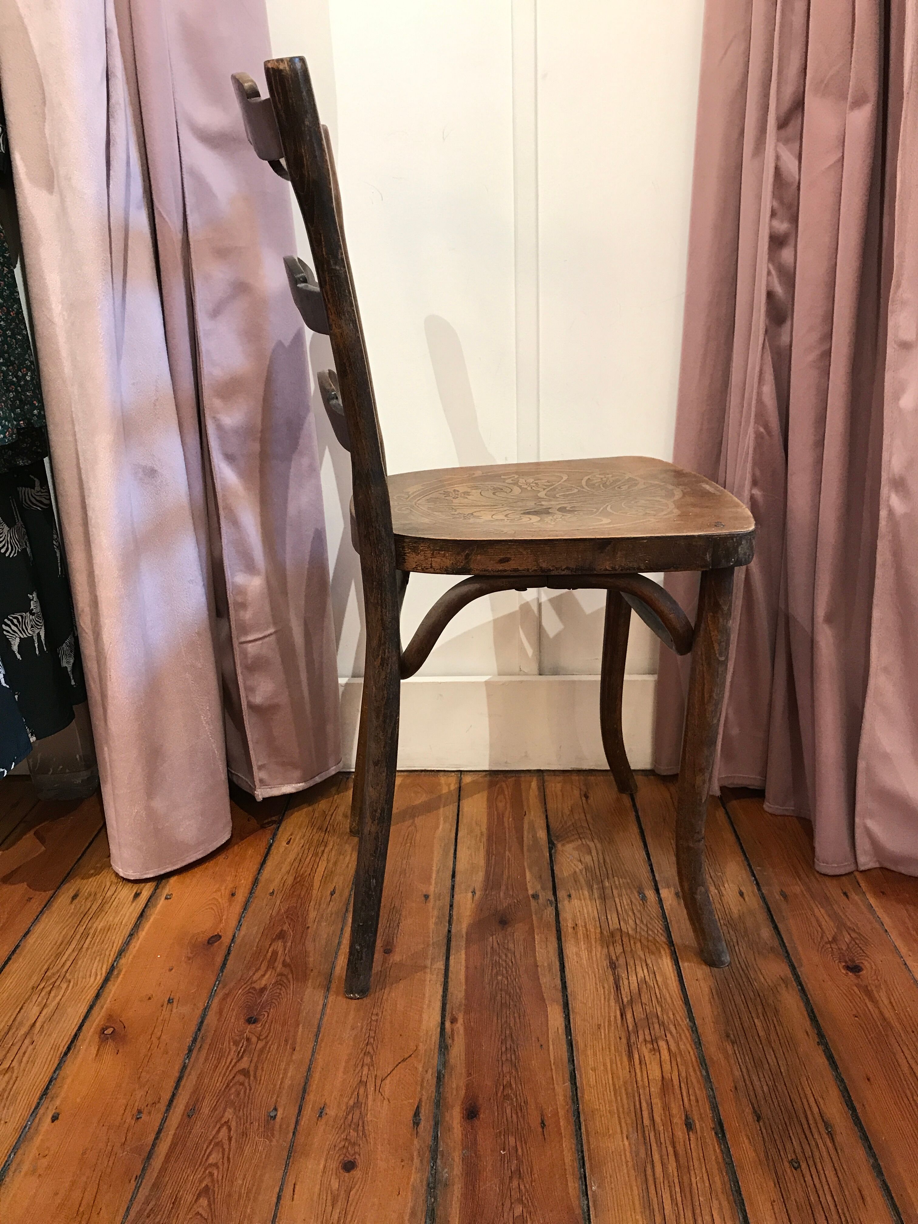 Art Nouveau bistro chair