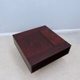 Table basse desserte vintage modulable avec bar 1960