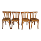 Lot de 8 chaises bistrot