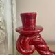 Double ceramic candle holder - 50s