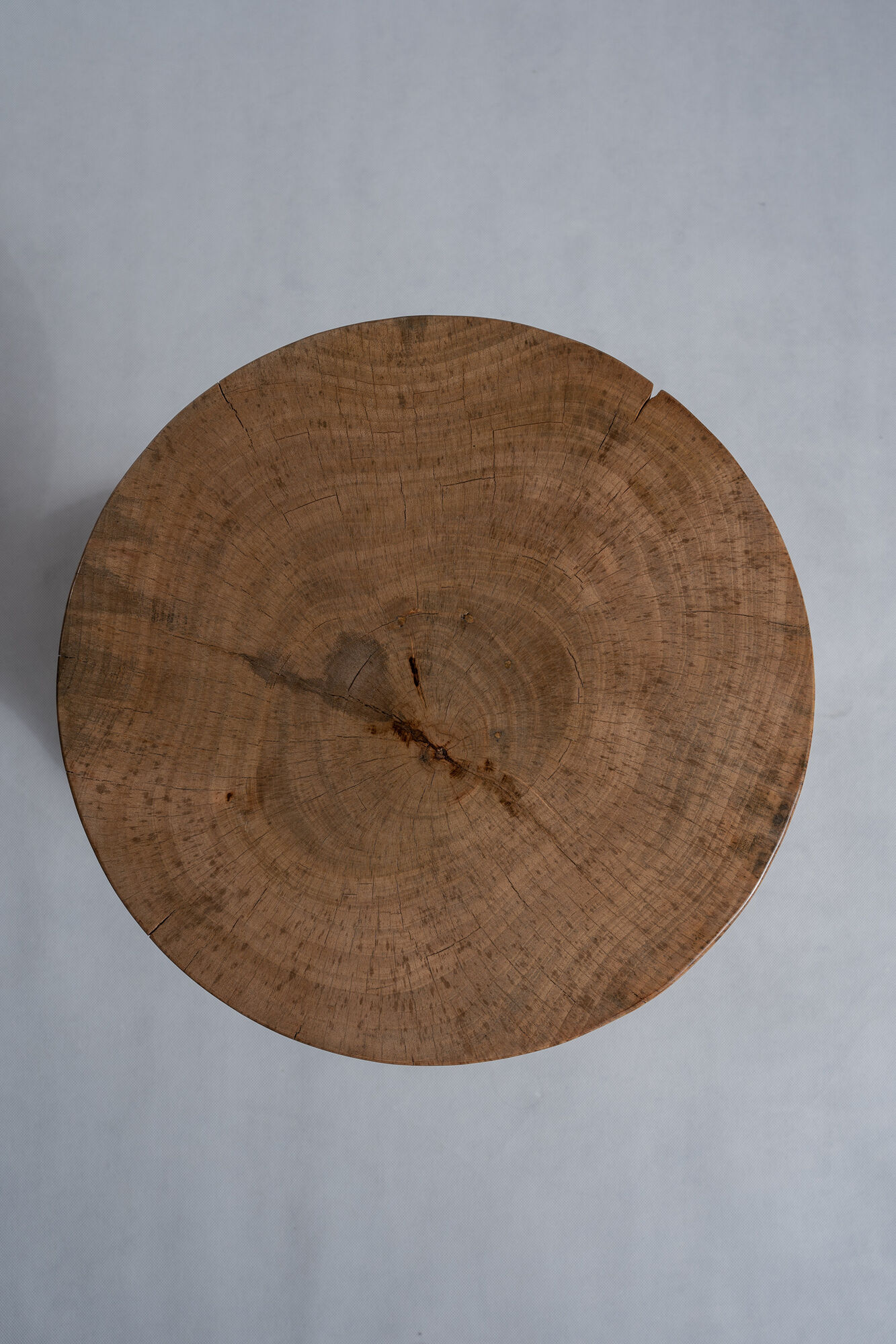 Solid wood sofa end