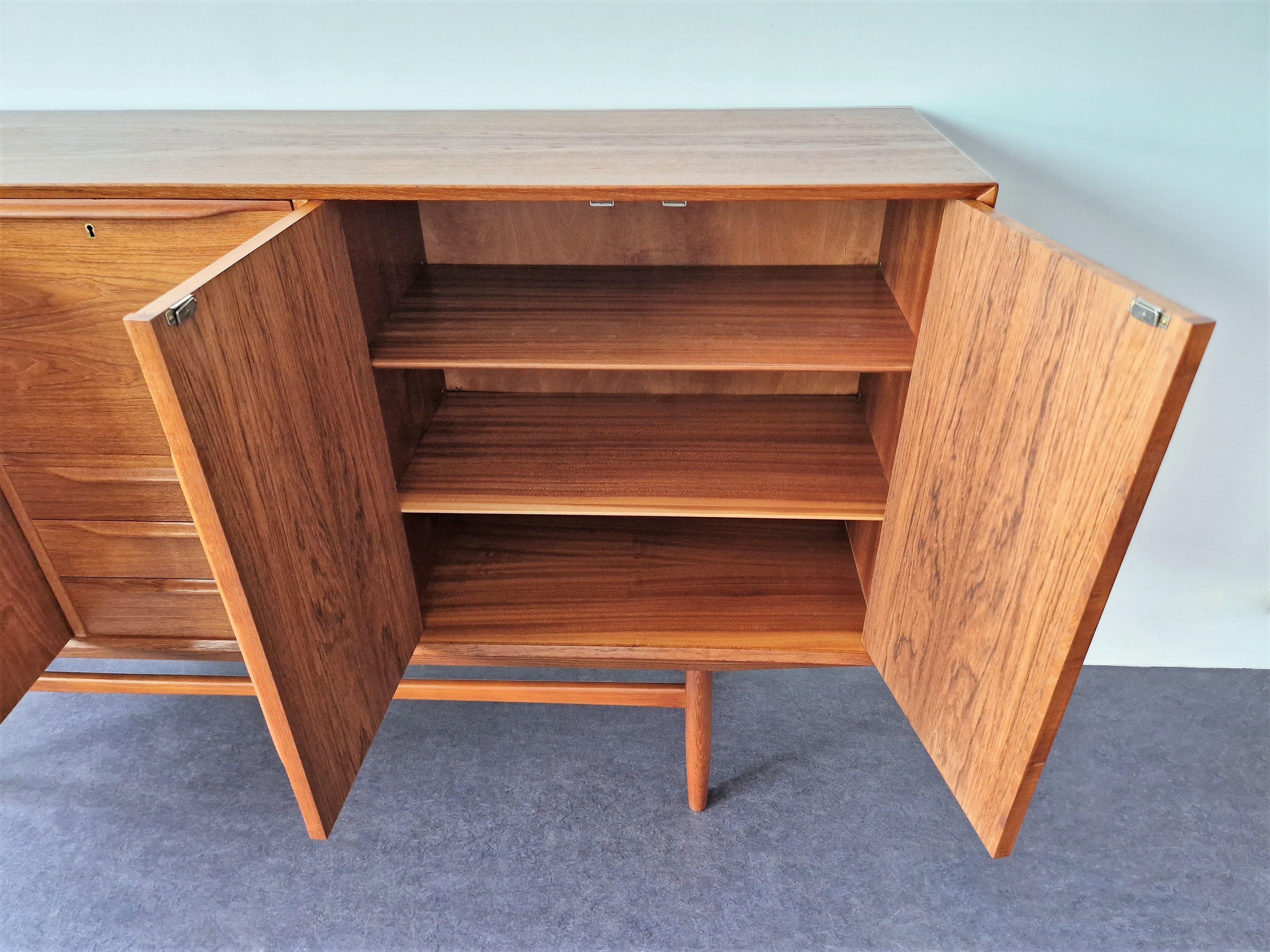 Scandinavian teak sideboard, Denmark 1960s