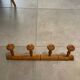 Vintage wall coat rack