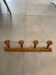 Vintage wall coat rack