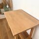 Small oak farmhouse table