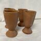 Ensemble de 4 tasses mugs en grès