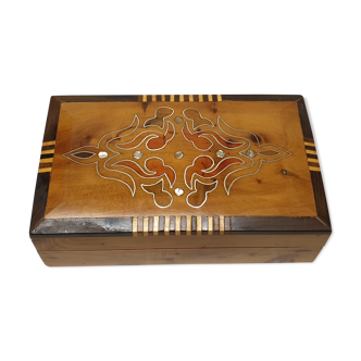 Old wooden box