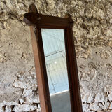 Miroir, travail de menuiserie