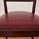 Mahogany chairs, 1950s, set of 3