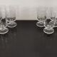 Set of 8 glasses of white wine Cavalier Luminarc transparent vintage