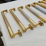 Set of 17 Art Deco Brass Door Bars