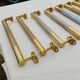 Lot de 17 Barres de Portes en Laiton Art déco