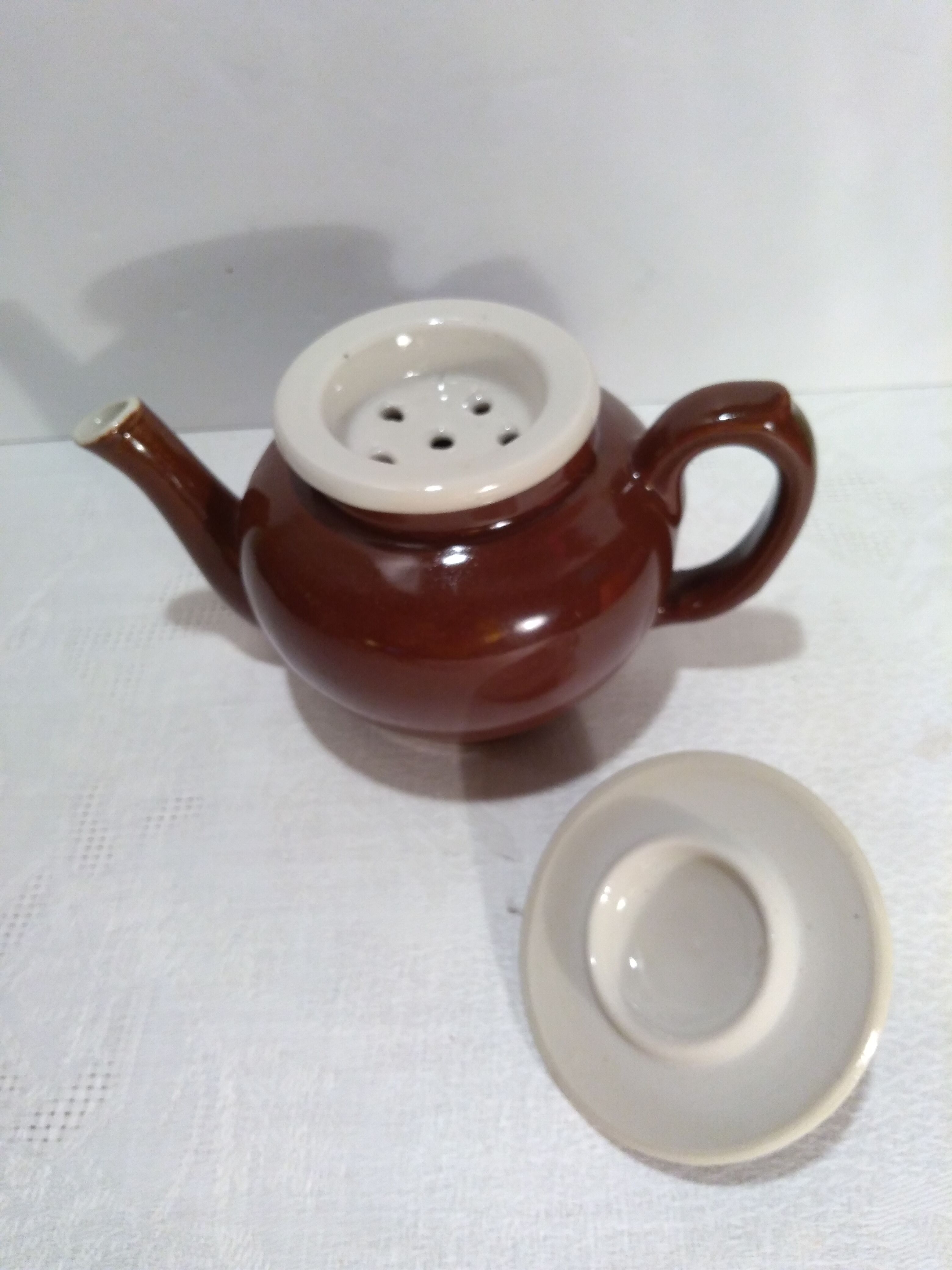 Vintage ceramic individual coffee maker